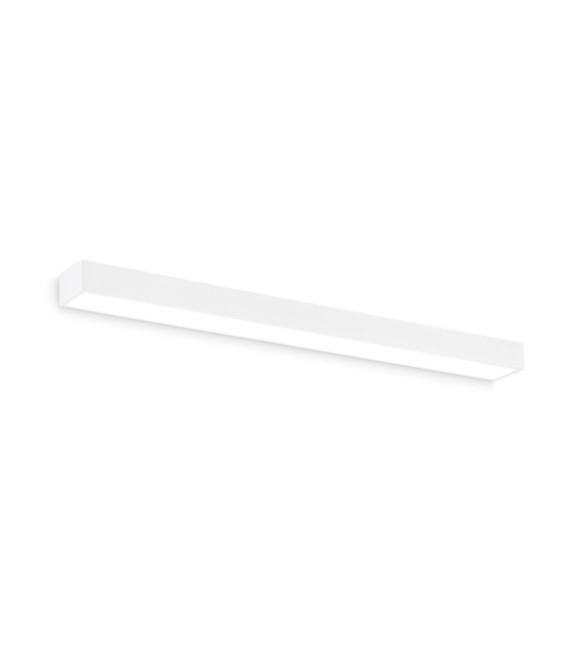 REFLEX LED-Wandleuchte Metall, weißer Kunststoff