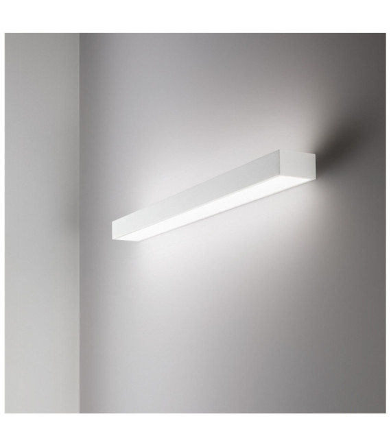 REFLEX Aplique LED Metal, Plástico blanco