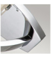 Applique murale Hinkley Verre Opale,Acier Chrome poli