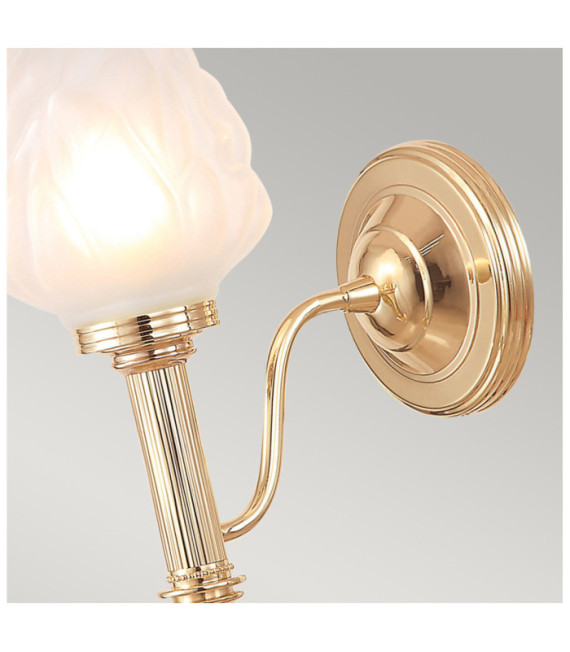 Carroll aplique Vidrio, Aluminio Oro rosa
