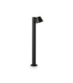 Borne de jardin Gas Métal,Aluminium Noir