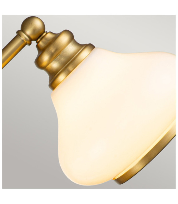 Hinkley wall light Glass, Steel Brushed brass