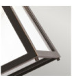 Kichler Outdoor Wall Light Glass, Aluminum Rubbed Bronze