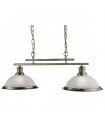 plafonnier ventilateur vintage 2 ampoules e27 max 60w brun patiné