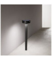 Outdoor floor lamp ELON Black Plastic