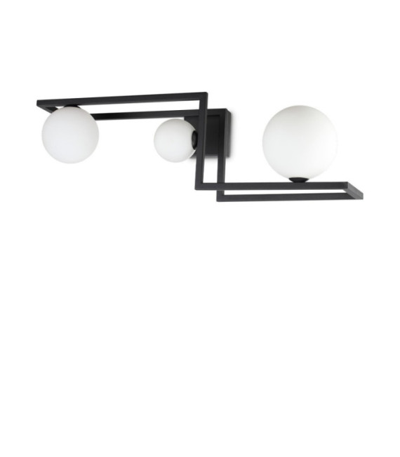 Plafonnier ANGOLO Noir
