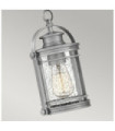 Suspension extérieur Quoizel Aluminium,acier,verre grainé transparent Aluminium industriel
