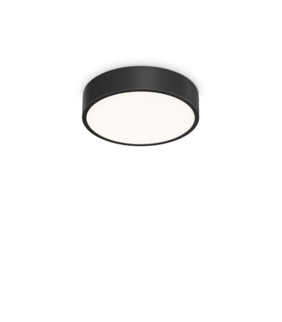 Ray LED Ceiling Light Black Plastic
