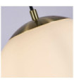 Suspension Atom Acier doux,verre Laiton