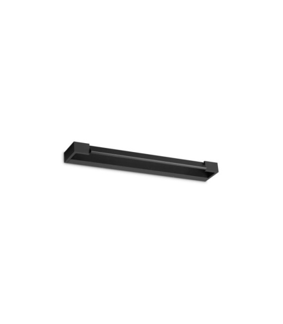 Balance LED wall light Plastic, Aluminum Black