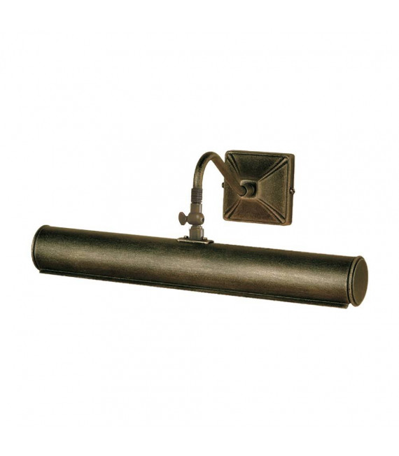 Lampada da parete Picture Light, nera / oro, 19 cm