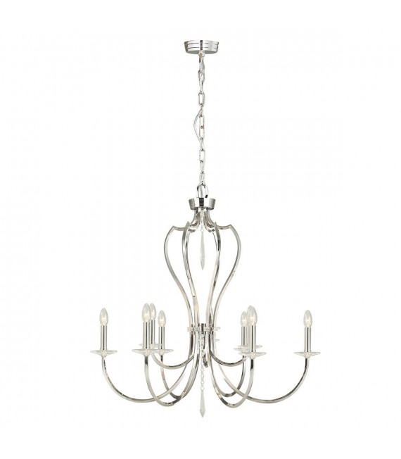Pimlico Pendelleuchte, dunkle Bronze, 9 Glühbirnen