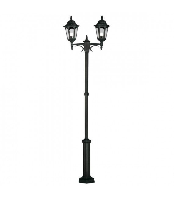 Lampada da terra Parish, nera, 180 cm