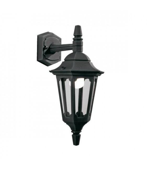 Aplique de parroquia, negro, pequeño