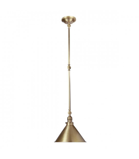 Provence Pendelleuchte, antikes Messing