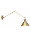 plafonnier ventilateur vintage 2 ampoules e27 max 60w brun patiné
