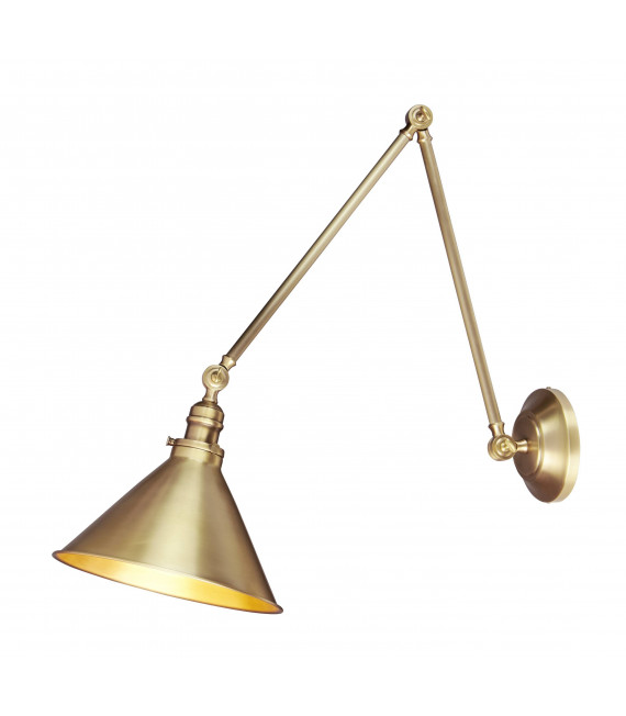 Lampada a sospensione Provence, ottone antico