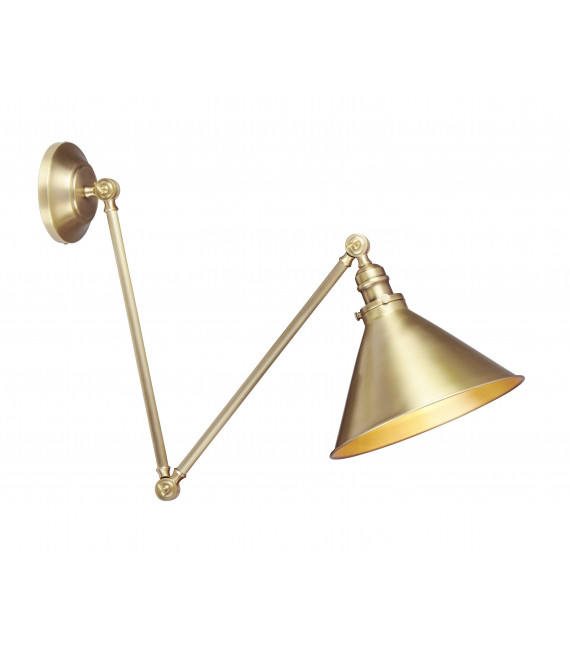 Lampada a sospensione Provence, ottone antico
