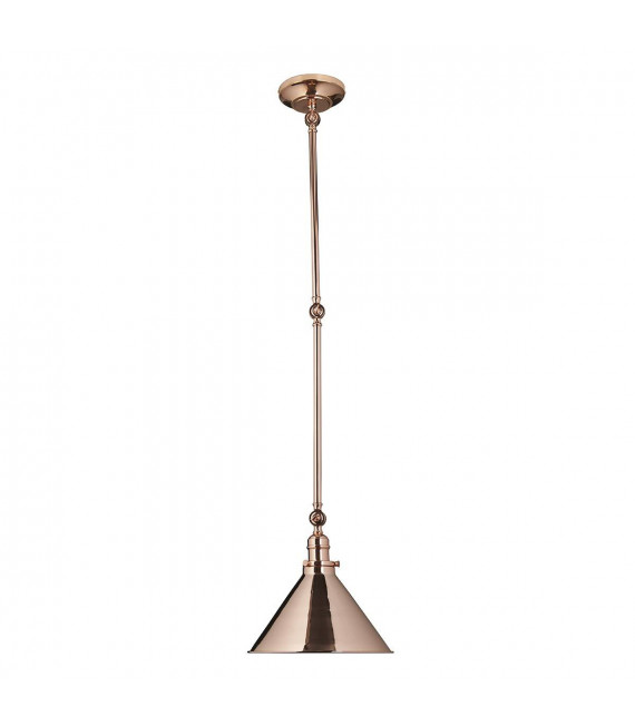 Flexible Pendelleuchte Provence, antikes Messing