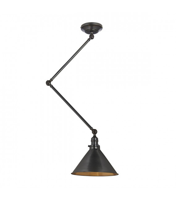 plafonnier ventilateur vintage 2 ampoules e27 max 60w brun patiné