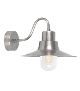Provence Wandleuchte, poliertes Nickel