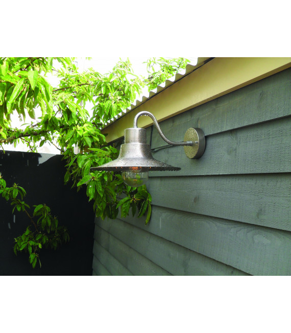 Provence Wandleuchte, poliertes Nickel