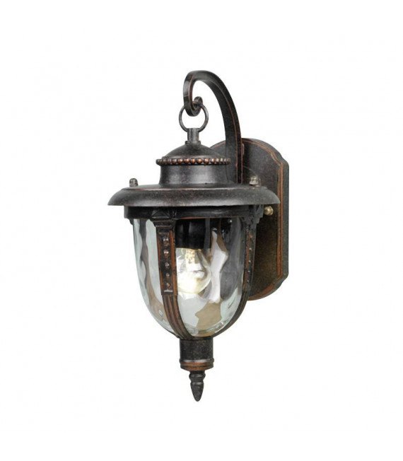 Aplique St Louis, bronce y vidrio, mediano