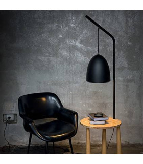 Lampadaire Noir PIANO 1 ampoule