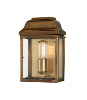 Herrenhaus Wandleuchte, antike Bronze