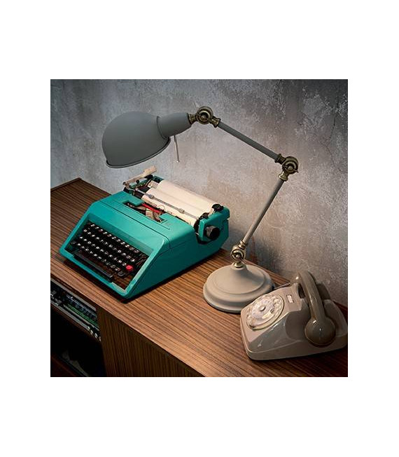 Lampe de table Grise TRUMAN 1 ampoule