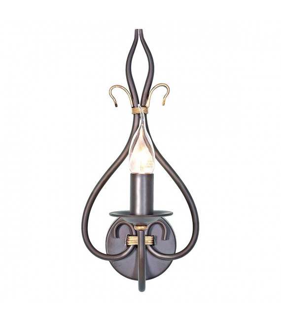 Pendente Windemere, ruggine / oro, 6 lampadine