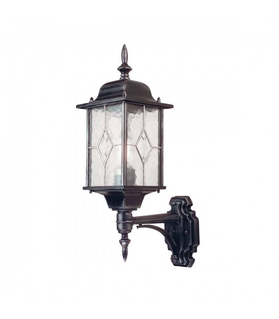 plafonnier ventilateur vintage 2 ampoules e27 max 60w brun patiné