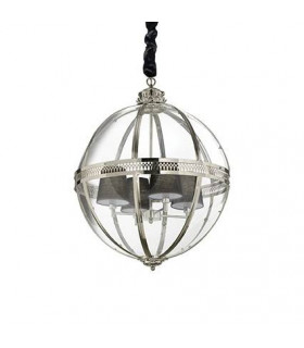 Pendente WORLD marrone 4 lampadine