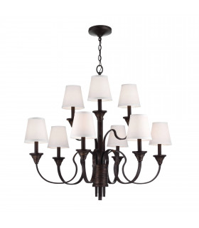 Lampada a sospensione Arbor Creek, 6 lampadine