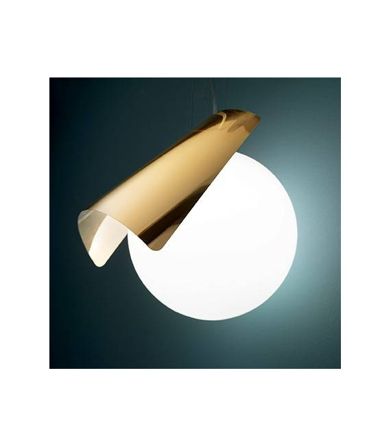 Pendente in ottone PENOMBRA 1 lampadina