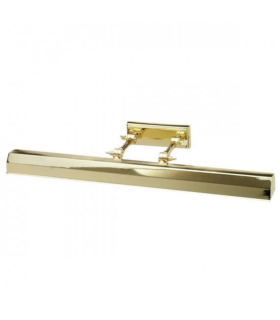 Chawton Wandleuchte für polierte Messingbilder, 65,2 cm, 4 Lichter