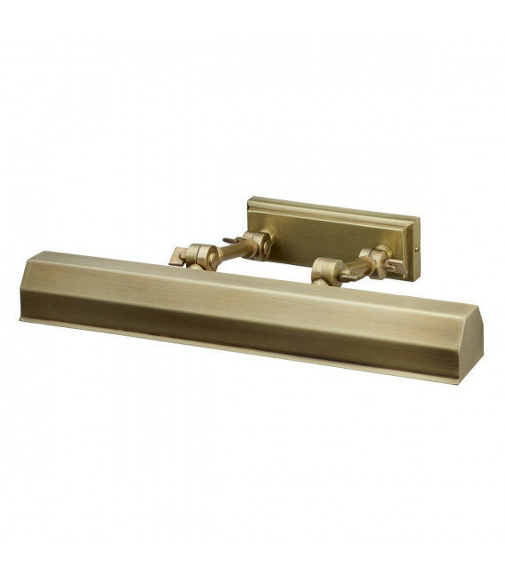 Lampada da parete Chawton per dipinti antichi in ottone 40,2 cm, 2 luci