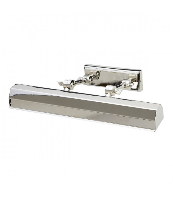 Chawton Wandleuchte für polierte Nickelbilder 40,2 cm, 2 Lichter