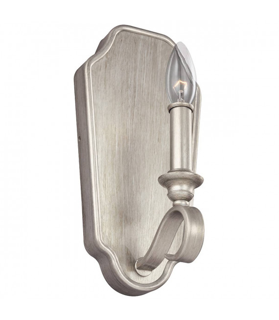Dewitt Wandleuchte, silbergoldenes Finish
