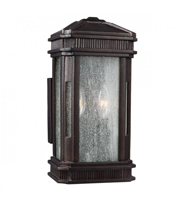 Lanterne Federal, bronze doré, 2 éclairages