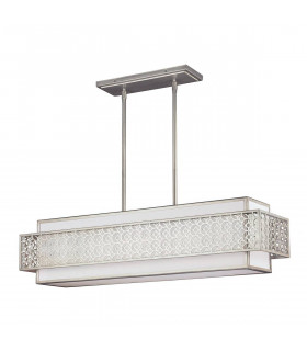 plafonnier ventilateur vintage 2 ampoules e27 max 60w brun patiné