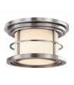 plafonnier ventilateur vintage 2 ampoules e27 max 60w brun patiné