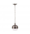 plafonnier ventilateur vintage 2 ampoules e27 max 60w brun patiné