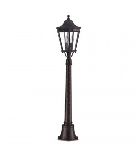Lampada da terra Costwold, nera, 110 cm