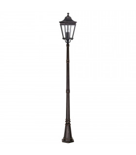 Costwold Stehleuchte, schwarz, 257 cm