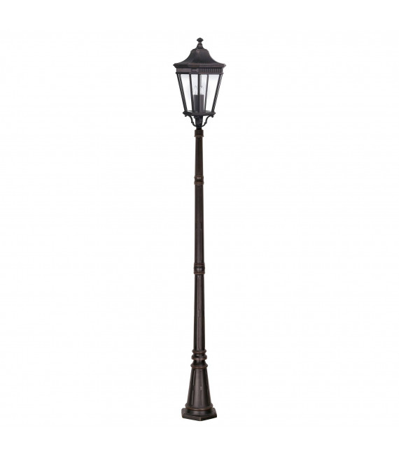 Costwold Stehleuchte, schwarz, 257 cm