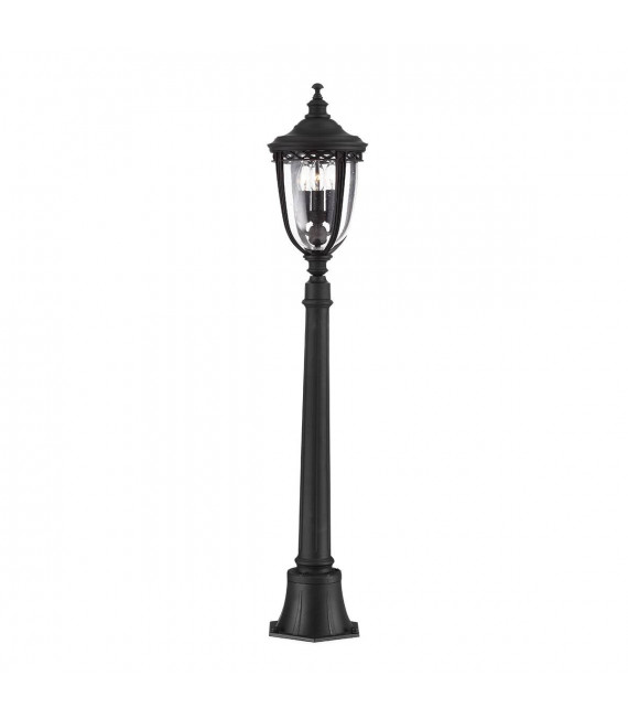 Lampada da terra inglese Bridle, bronzo, medio