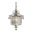Applique Gianna, argent cristal et verre miroir , 1 ampoule
