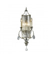 plafonnier ventilateur vintage 2 ampoules e27 max 60w brun patiné