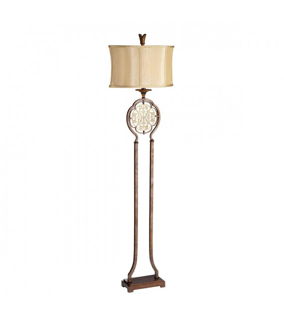 Applique Marcella, bronzo ossidato e oro, 1 lampadina